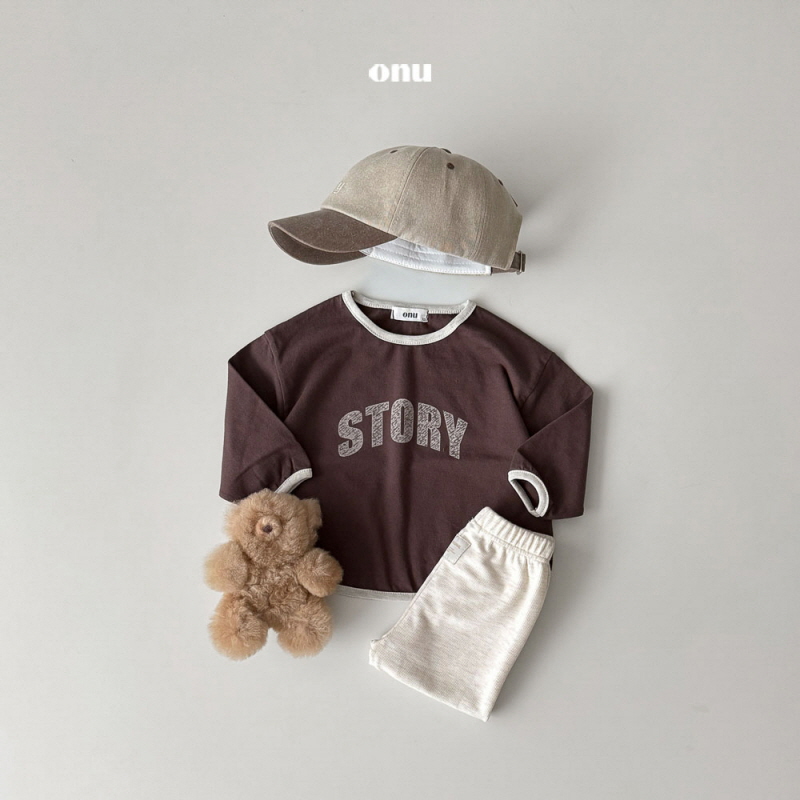 Onu - Korean Children Fashion - #minifashionista - Story Line Tee - 12