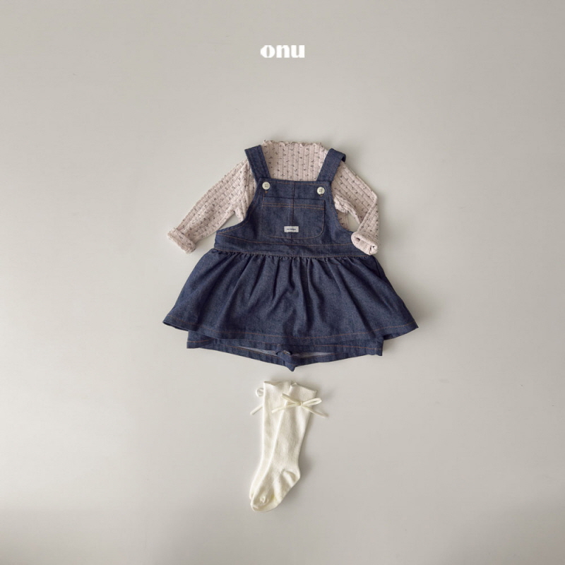 Onu - Korean Children Fashion - #minifashionista - Flare Overalls - 10