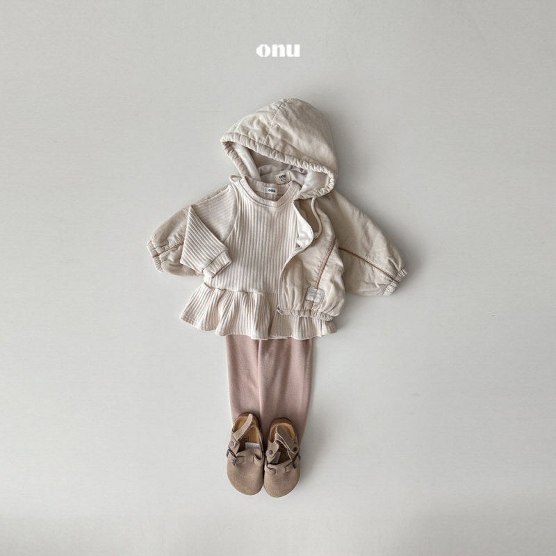 Onu - Korean Children Fashion - #minifashionista - Ribbed One-piece - 7