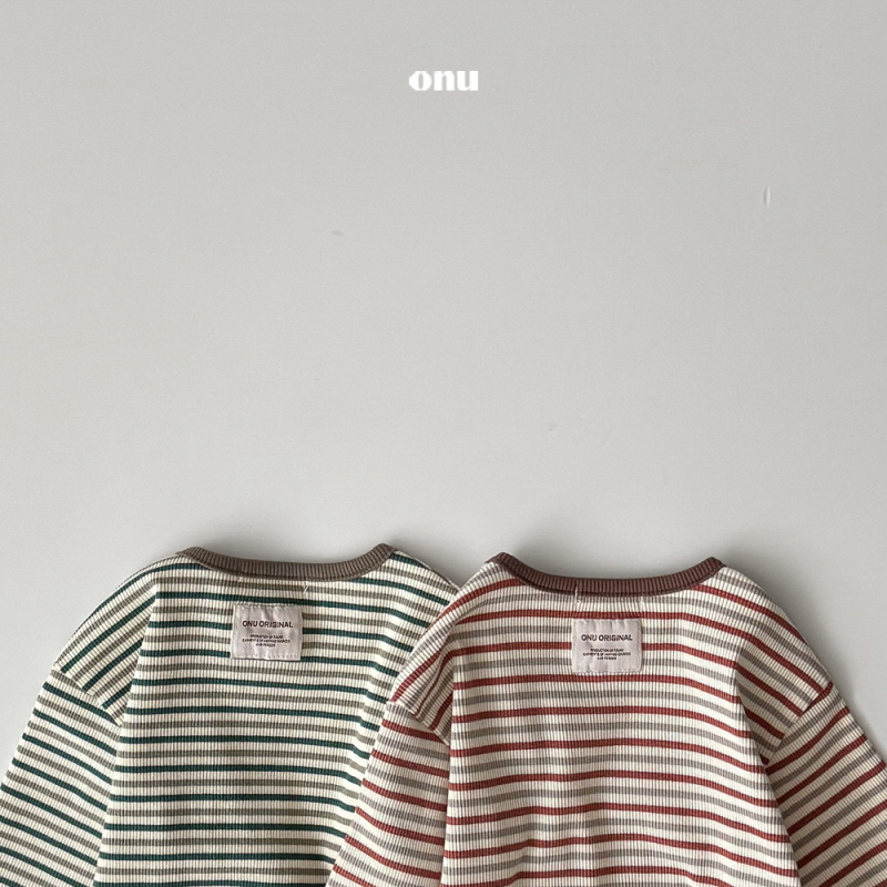 Onu - Korean Children Fashion - #stylishchildhood - Maple Ribbed Tee - 5