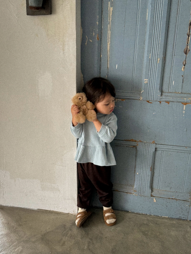 Onu - Korean Children Fashion - #stylishchildhood - Ribbed One-piece - 11