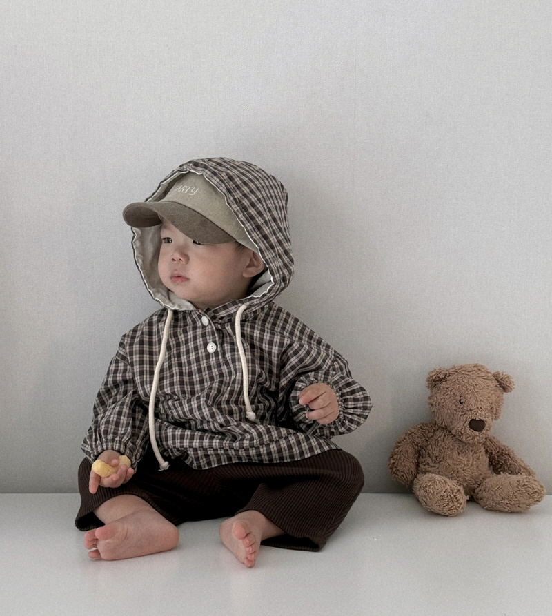 Onu - Korean Children Fashion - #todddlerfashion - Triangle Ribbed Pants - 11