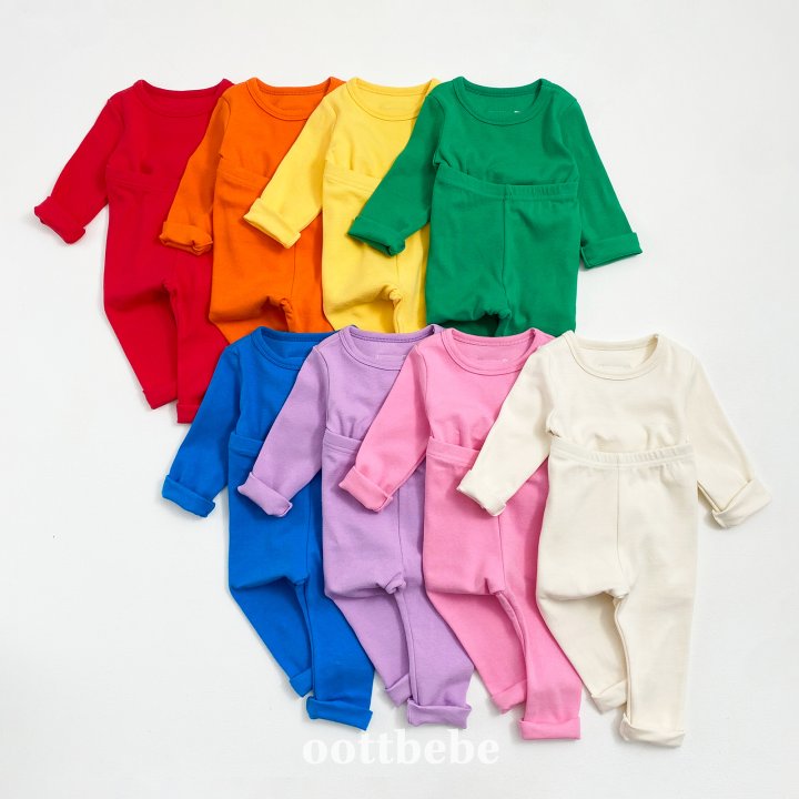 Oott Bebe - Korean Baby Fashion - #babyboutique - Rainbow Easywear - 10
