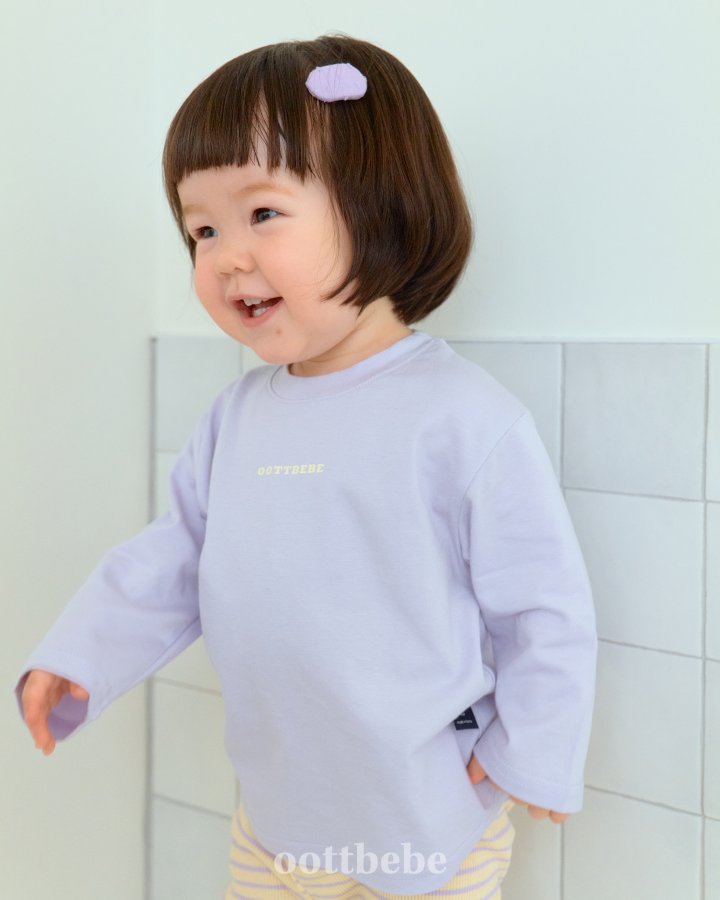 Oott Bebe - Korean Baby Fashion - #babyboutique - Macaron Tee Set (Kids) - 7