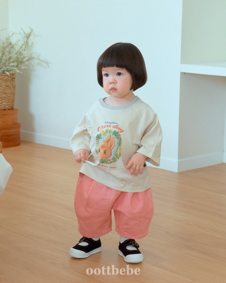 Oott Bebe - Korean Baby Fashion - #babyboutique - Animal Raglan Tee - 3