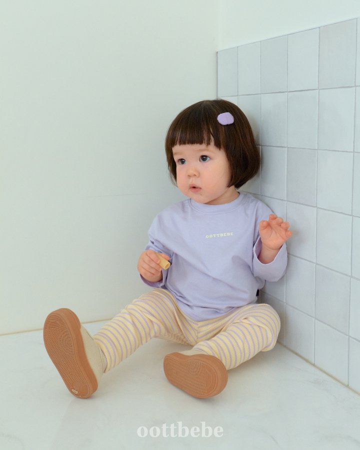 Oott Bebe - Korean Baby Fashion - #babyboutique - Macaron Leggings