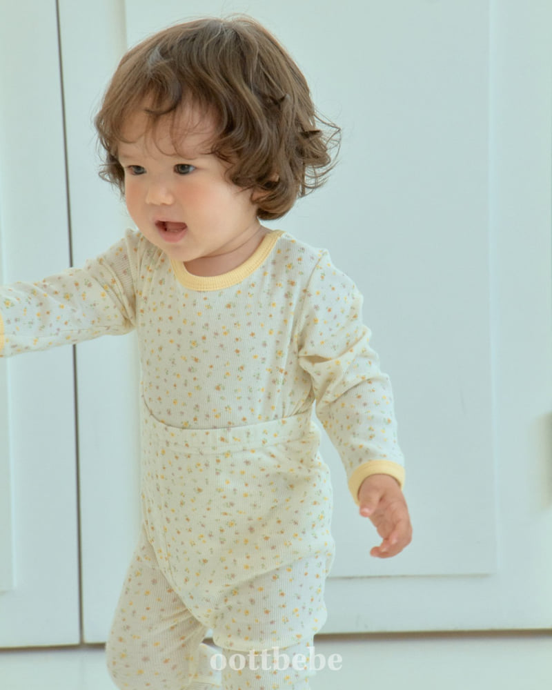Oott Bebe - Korean Baby Fashion - #babyboutique - Flowerberry Easywear - 6
