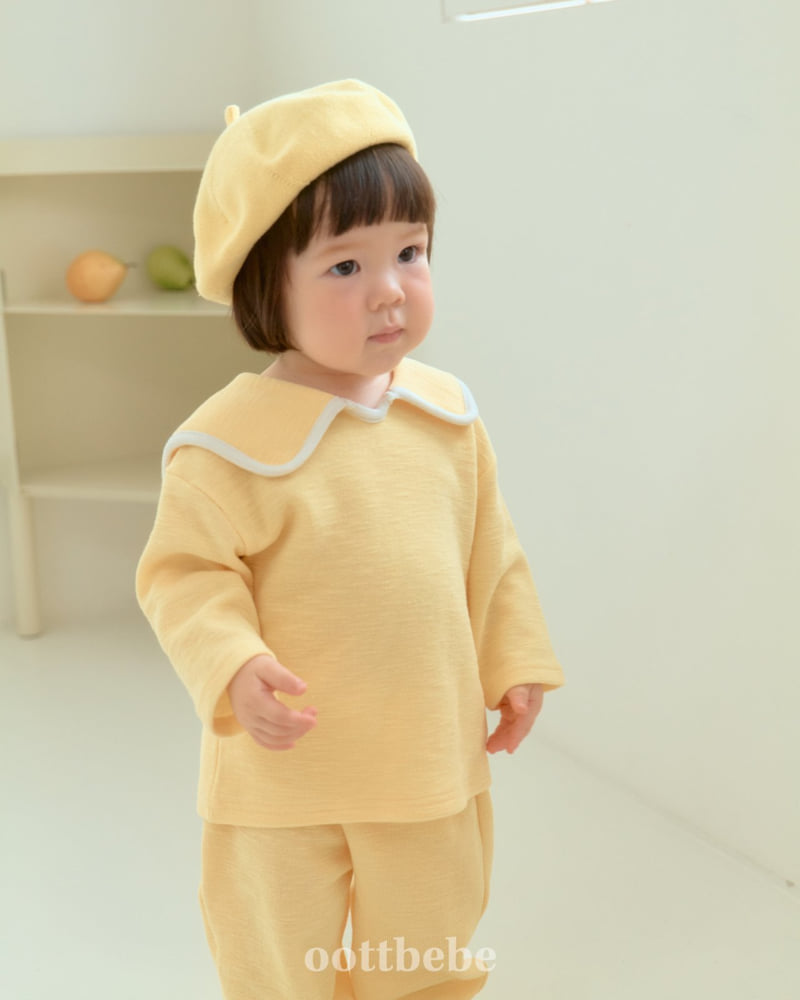 Oott Bebe - Korean Baby Fashion - #babyboutique - Vine Sailor Set - 3