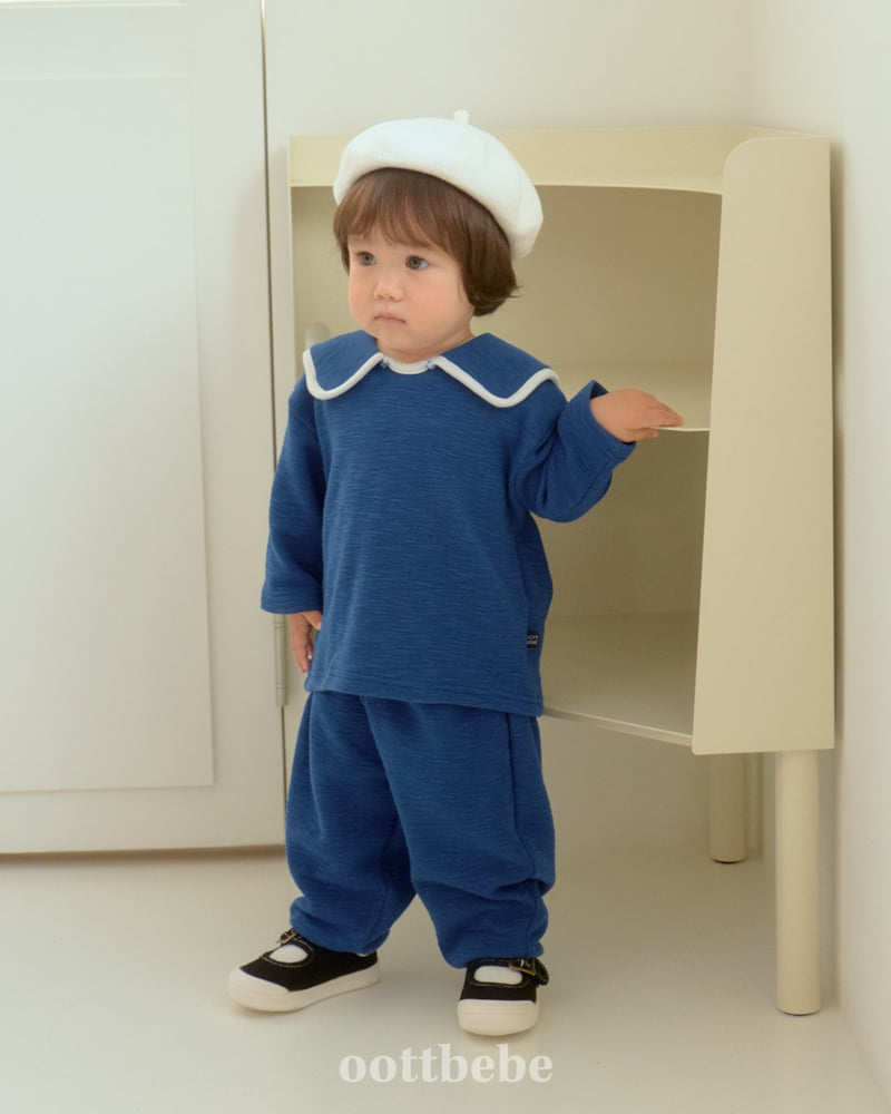 Oott Bebe - Korean Baby Fashion - #babyboutique - Vine Sailor Set - 4
