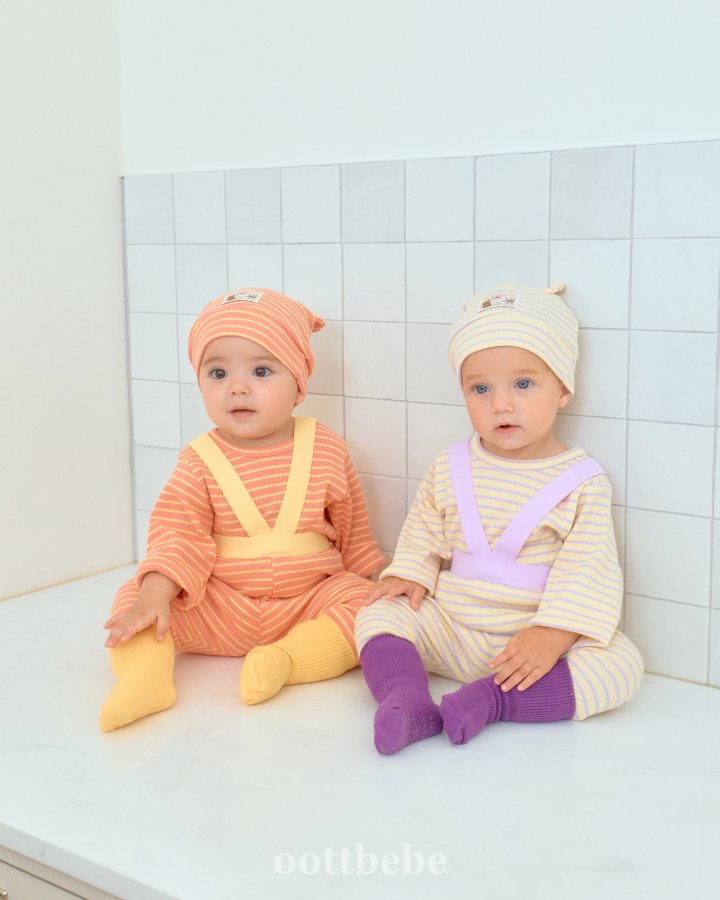 Oott Bebe - Korean Baby Fashion - #babyboutiqueclothing - Macaron Bear Beanie - 9