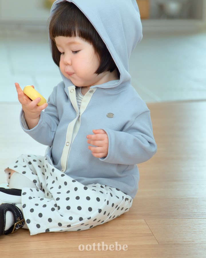 Oott Bebe - Korean Baby Fashion - #babyboutiqueclothing - Olive Cardigan Set (set of 2) - 6