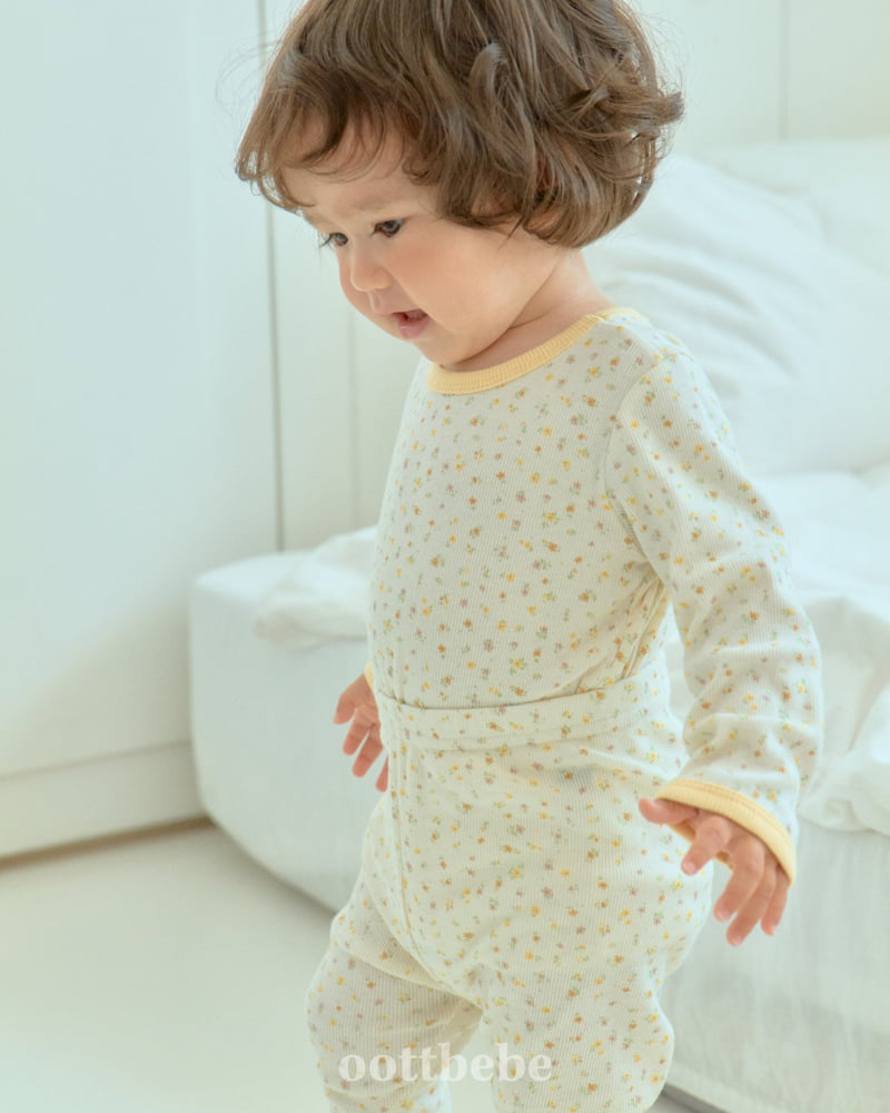 Oott Bebe - Korean Baby Fashion - #babyboutiqueclothing - Flowerberry Easywear - 7