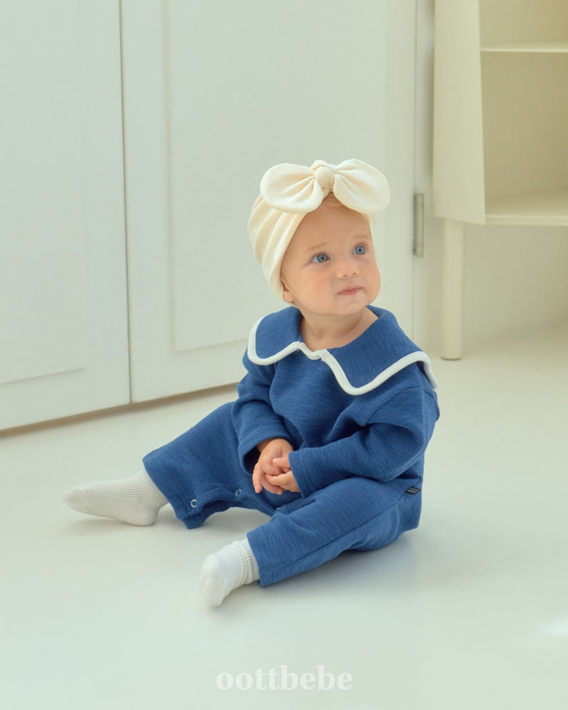 Oott Bebe - Korean Baby Fashion - #babyboutiqueclothing - Vine Sailor Suit - 3
