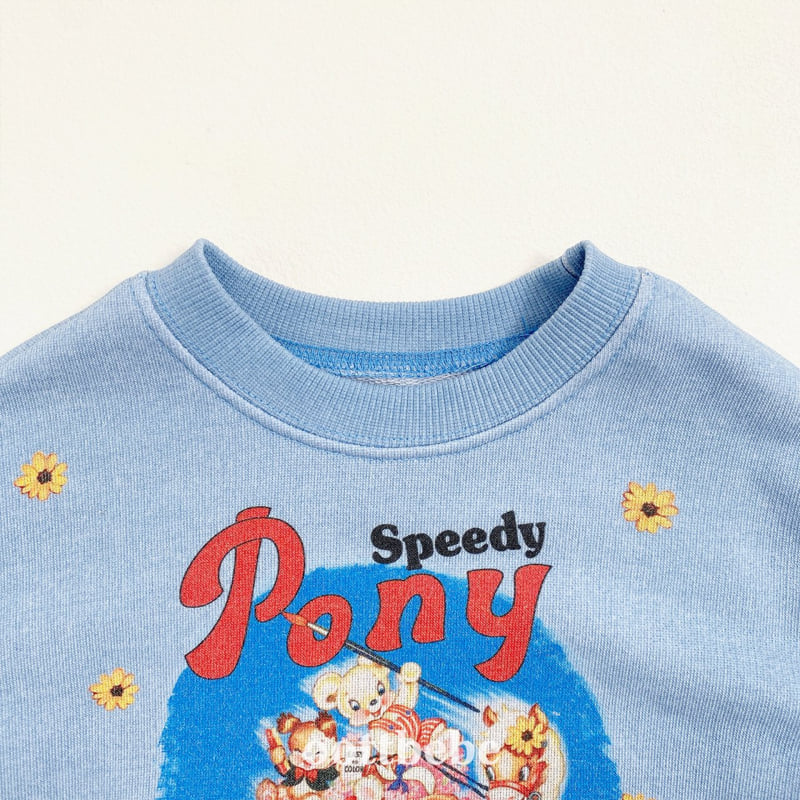 Oott Bebe - Korean Baby Fashion - #babyclothing - Pony Sweatshirt - 12