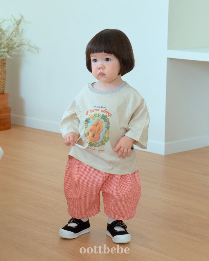 Oott Bebe - Korean Baby Fashion - #babyfashion - Vintage Pumpkin Shorts - 9