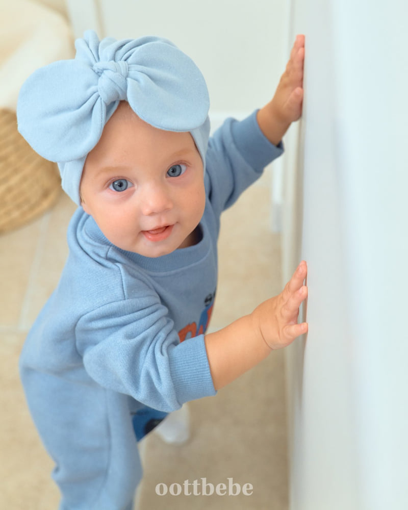 Oott Bebe - Korean Baby Fashion - #babyclothing - Pony Full Bodysuit - 4