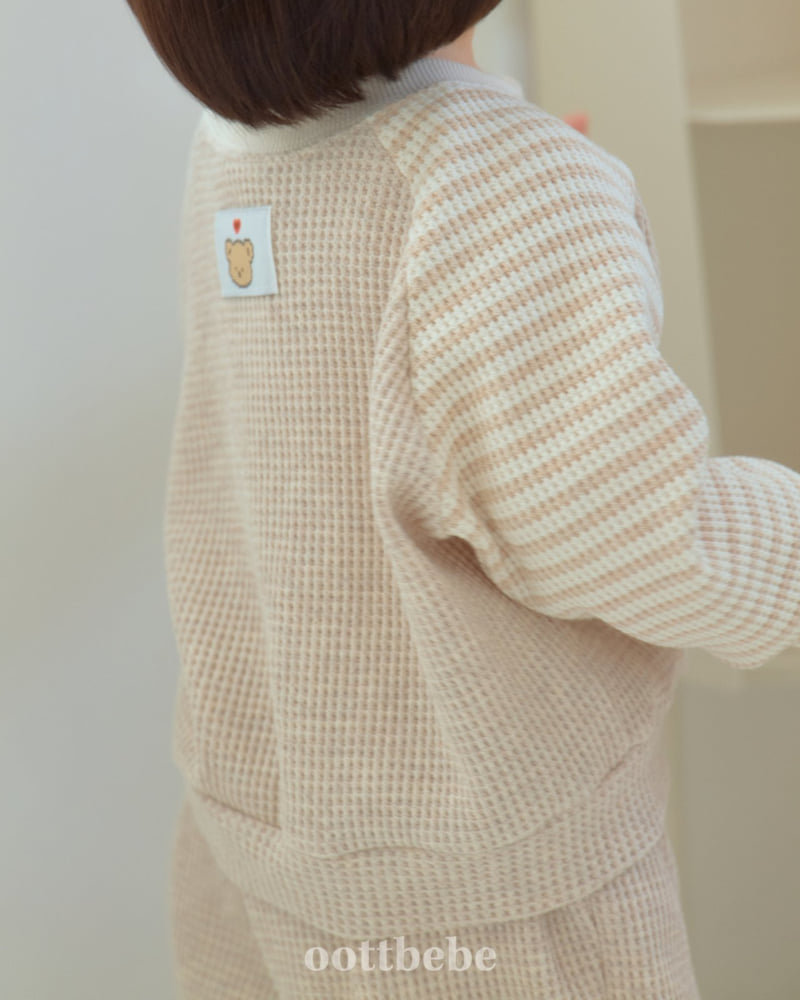 Oott Bebe - Korean Baby Fashion - #babyfashion - Cinnamon Waffle Set - 8