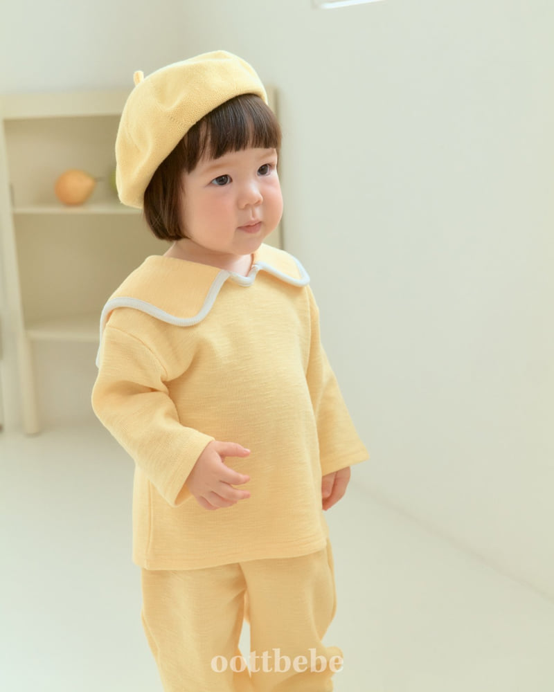 Oott Bebe - Korean Baby Fashion - #babyfashion - Vine Sailor Set - 7