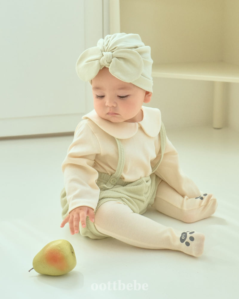 Oott Bebe - Korean Baby Fashion - #babyclothing - Petit Collar Tee (Bebe) - 4
