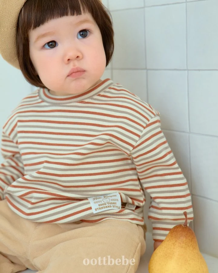 Oott Bebe - Korean Baby Fashion - #babyfever - Dandy Corduroy Pants - 7