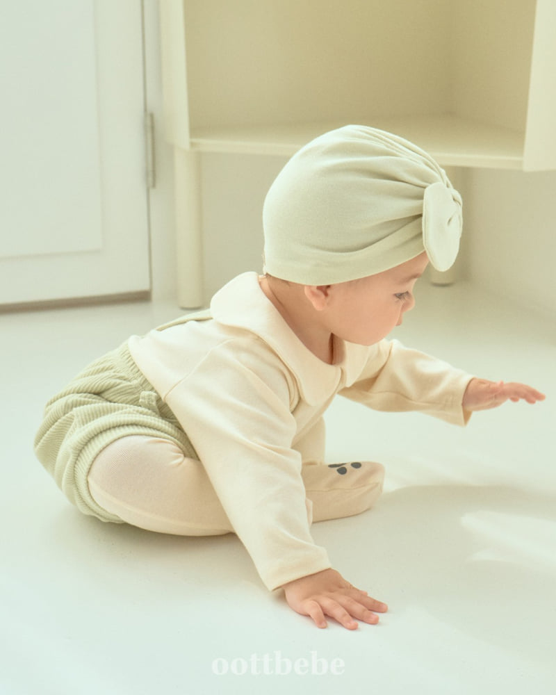 Oott Bebe - Korean Baby Fashion - #babyfever - Petit Collar Tee (Bebe) - 5