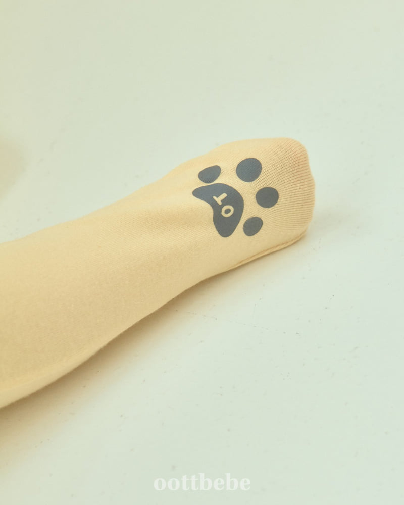 Oott Bebe - Korean Baby Fashion - #babyfever - Petit Ribbed Leggings (Bebe) - 3