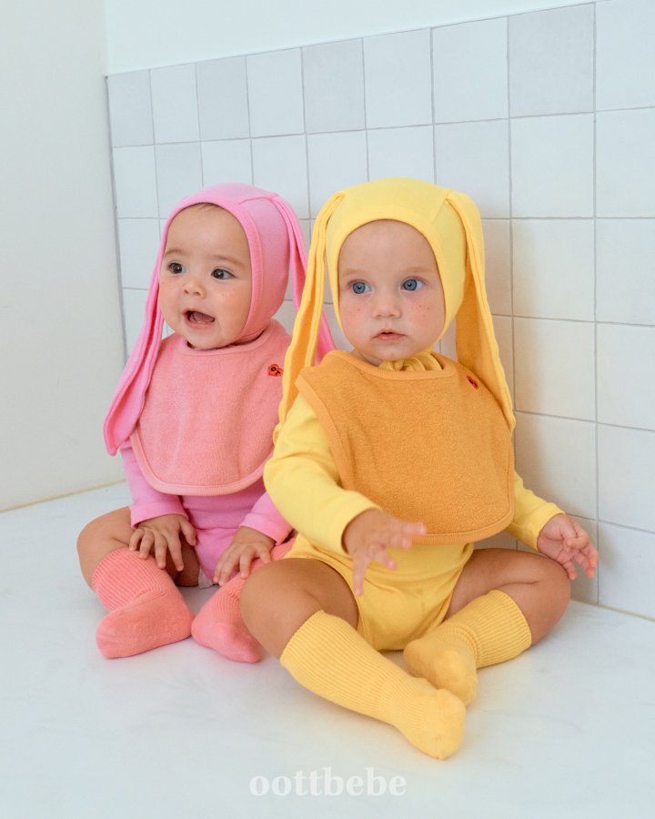 Oott Bebe - Korean Baby Fashion - #babygirlfashion - Rainbow Bib - 6