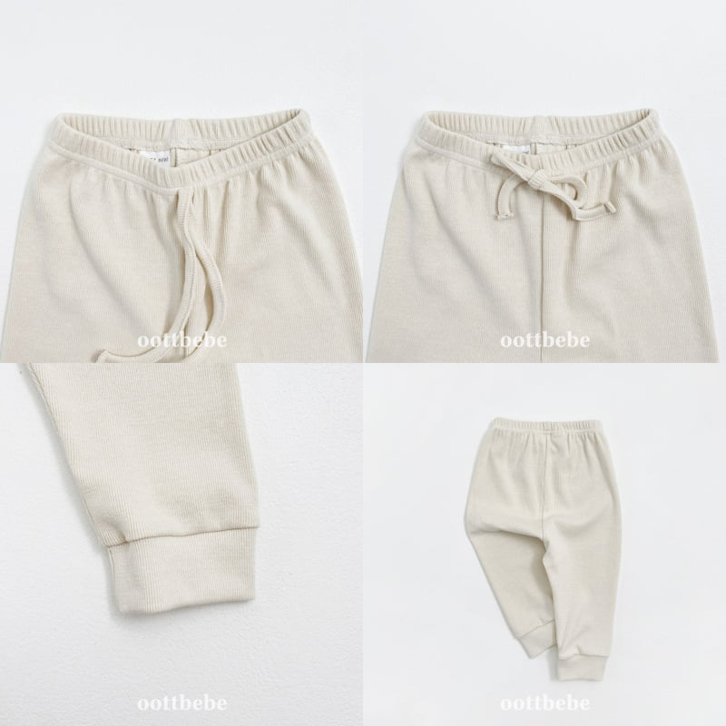 Oott Bebe - Korean Baby Fashion - #babygirlfashion - Pixie Ribbed Leggings - 11