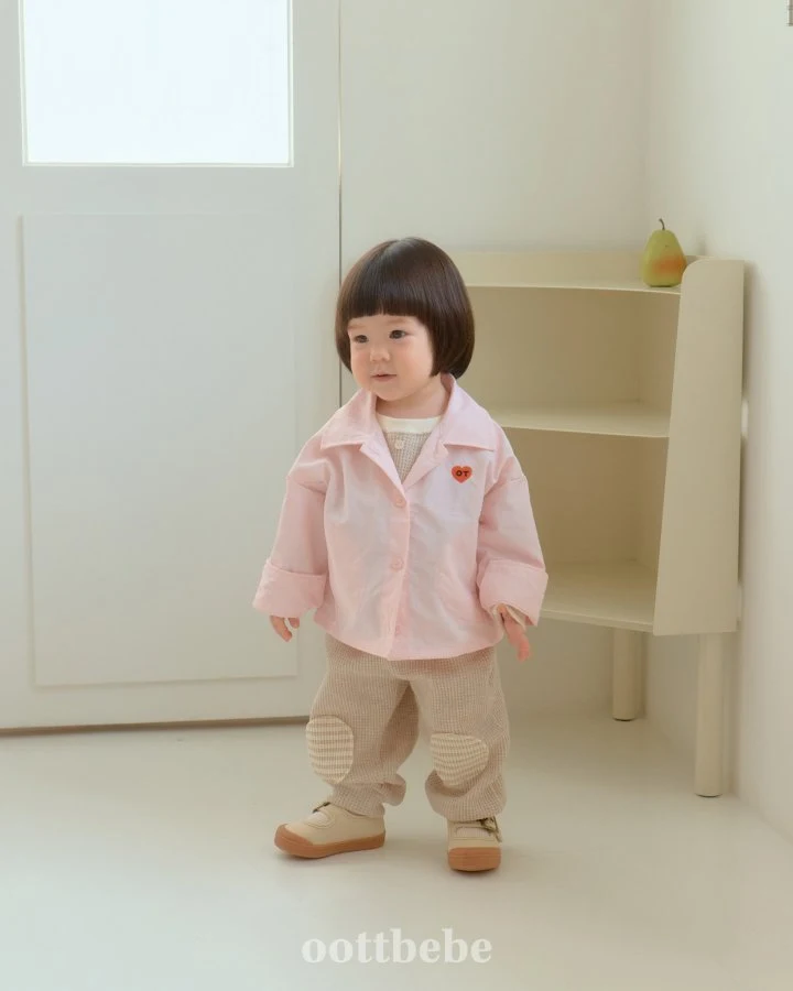 Oott Bebe - Korean Baby Fashion - #babylifestyle - Oxford Jacket - 6