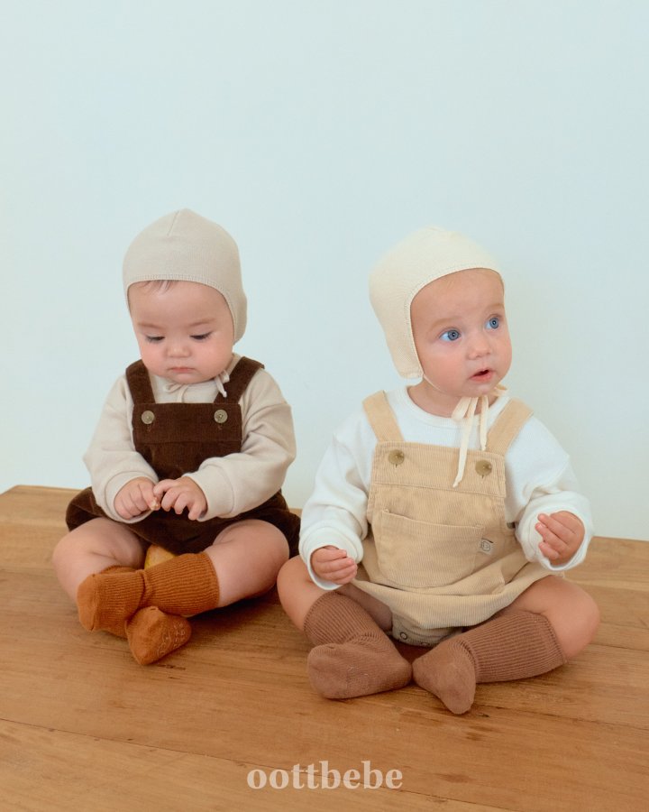 Oott Bebe - Korean Baby Fashion - #babylifestyle - Dandy Overall Suit - 2