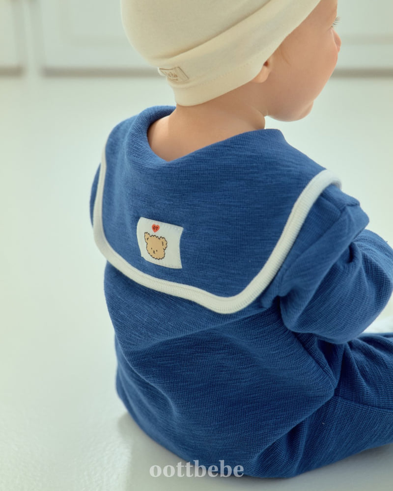 Oott Bebe - Korean Baby Fashion - #babylifestyle - Vine Sailor Suit - 8