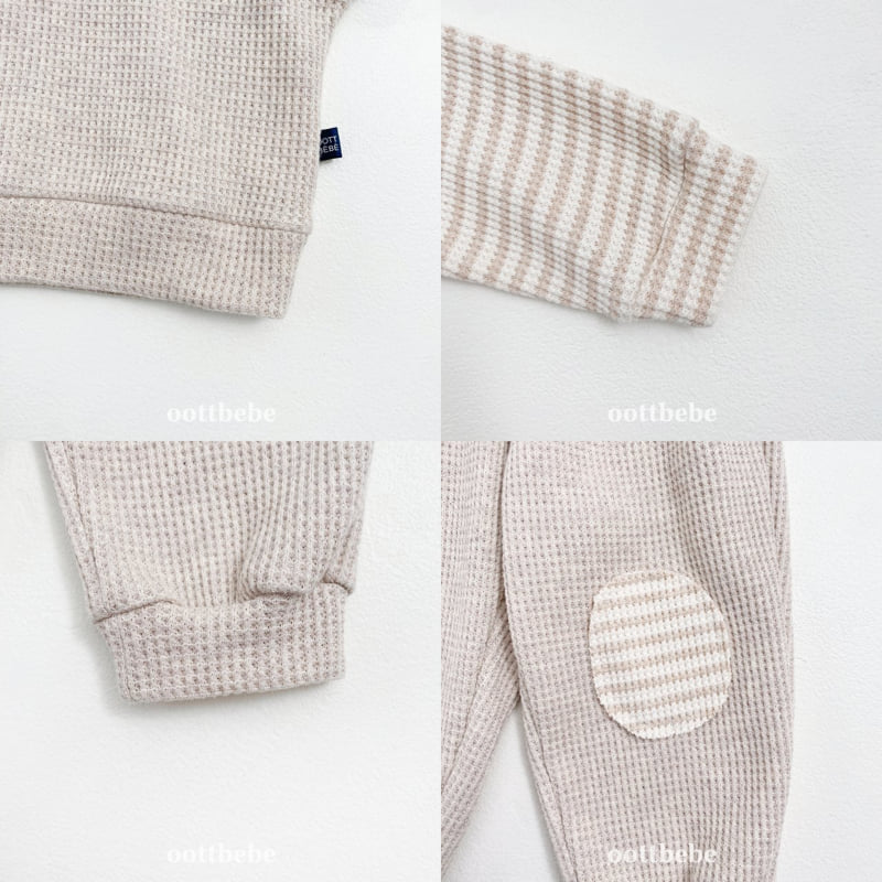 Oott Bebe - Korean Baby Fashion - #babylifestyle - Cinnamon Waffle Set - 11