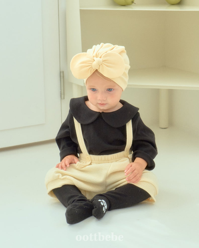 Oott Bebe - Korean Baby Fashion - #babylifestyle - Petit Collar Tee (Bebe) - 7