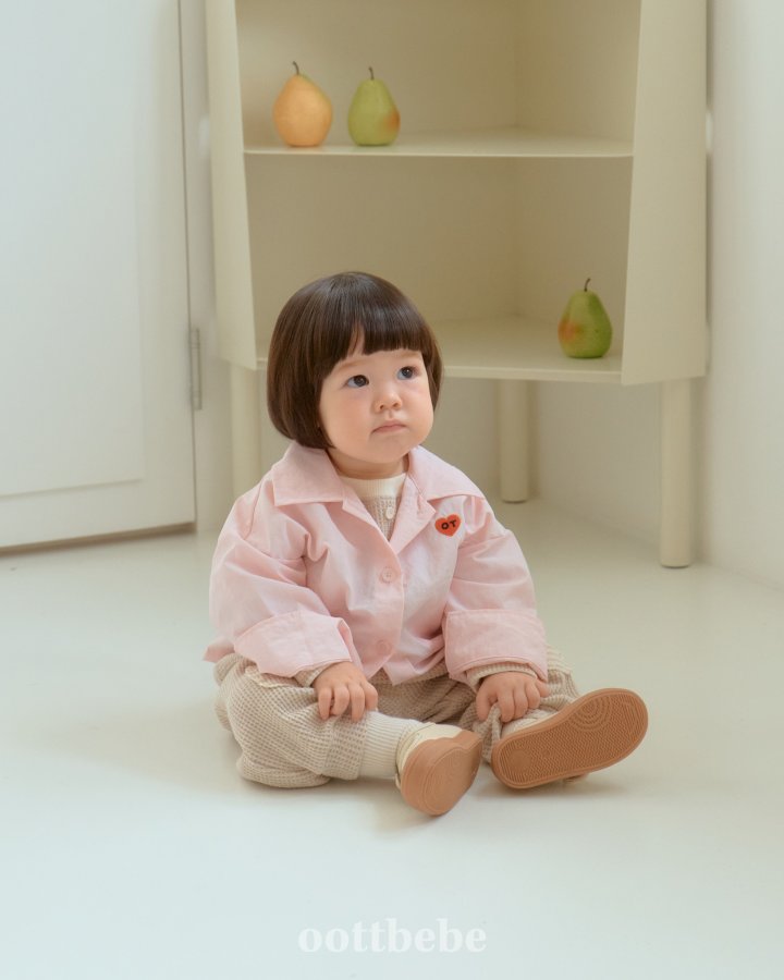 Oott Bebe - Korean Baby Fashion - #babyoninstagram - Oxford Jacket - 7