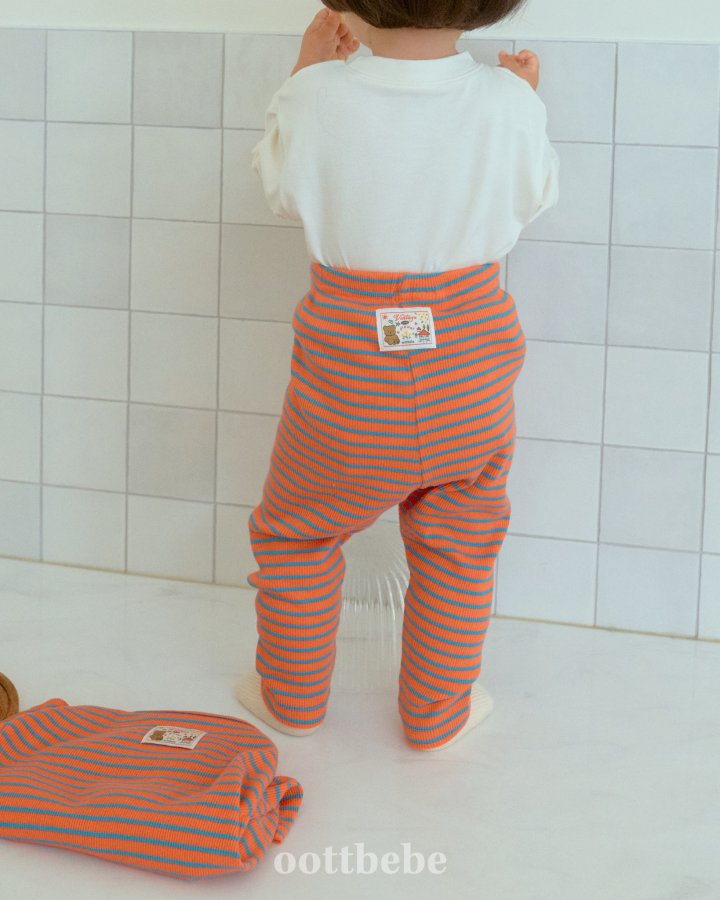 Oott Bebe - Korean Baby Fashion - #babyoninstagram - Macaron Leggings - 9