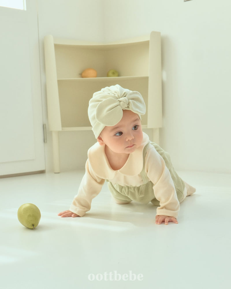 Oott Bebe - Korean Baby Fashion - #babyoninstagram - Pumpkin Suspender Bloomer (Bebe) - 7