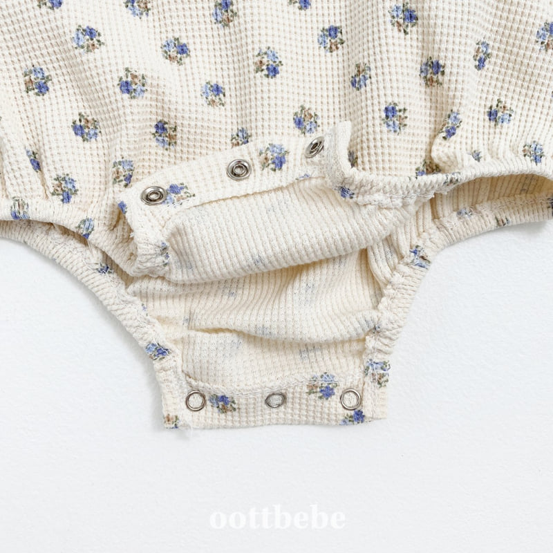 Oott Bebe - Korean Baby Fashion - #babyootd - Sweet Waffle Anorak Suit - 11