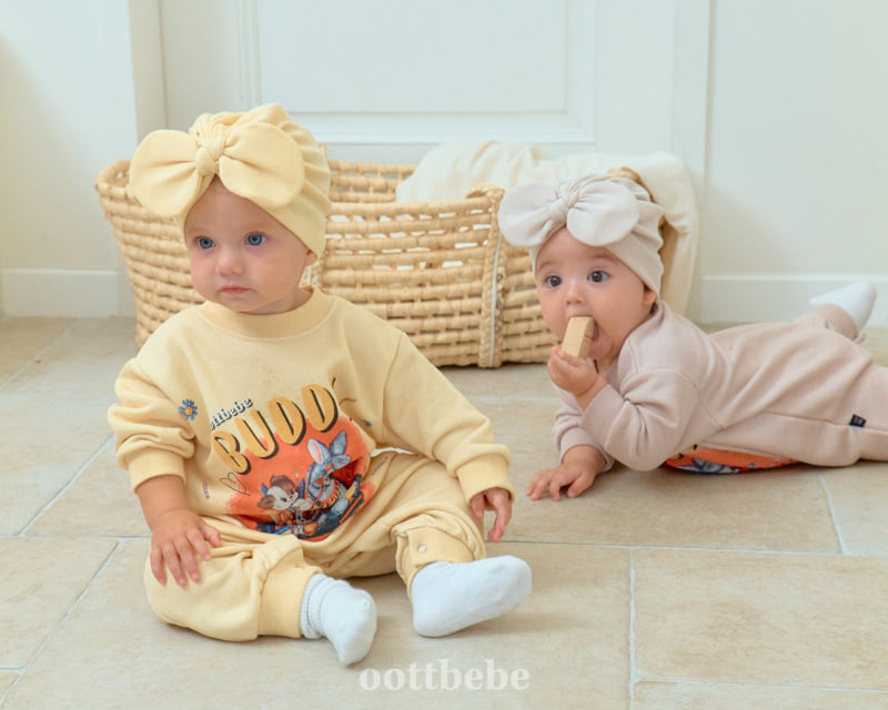Oott Bebe - Korean Baby Fashion - #babyootd - Buddy Full Bodysuit - 8