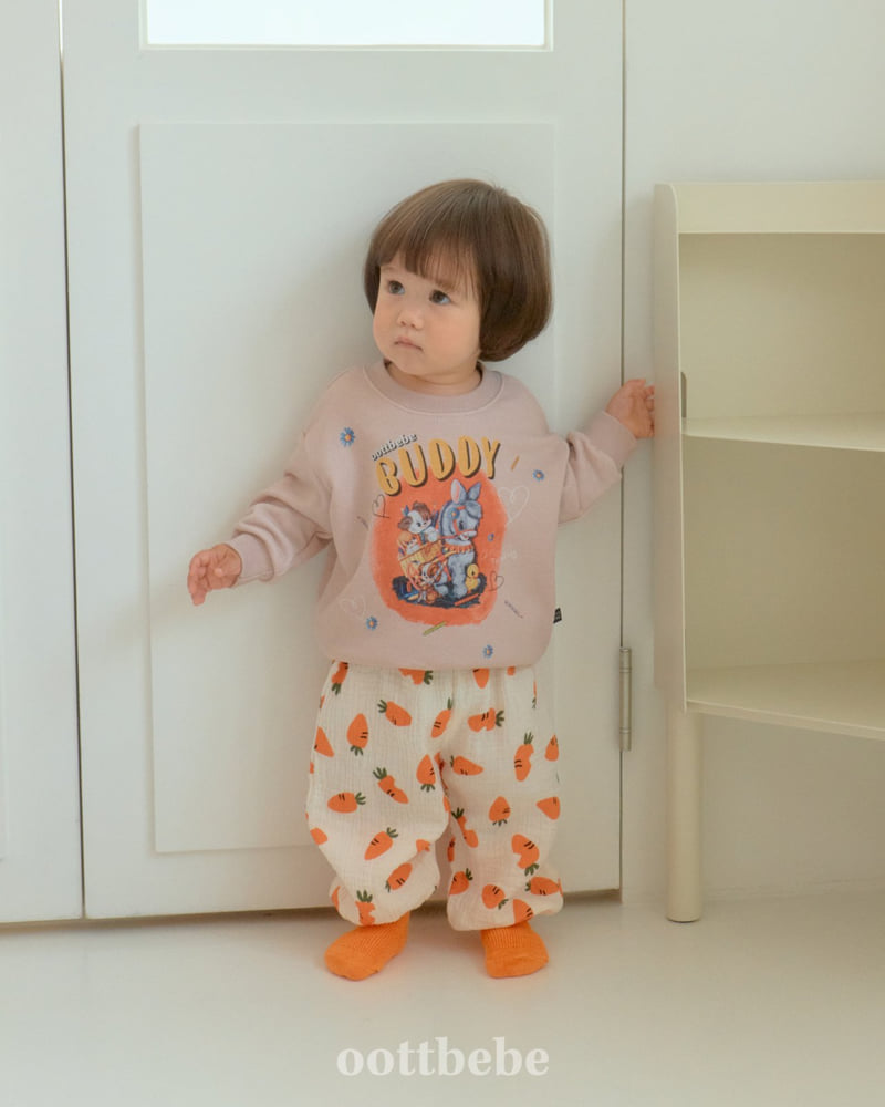 Oott Bebe - Korean Baby Fashion - #babyootd - Buddy Sweatshirt - 5