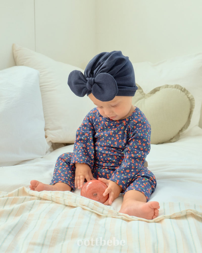 Oott Bebe - Korean Baby Fashion - #babyootd - Strawberry Suit - 2