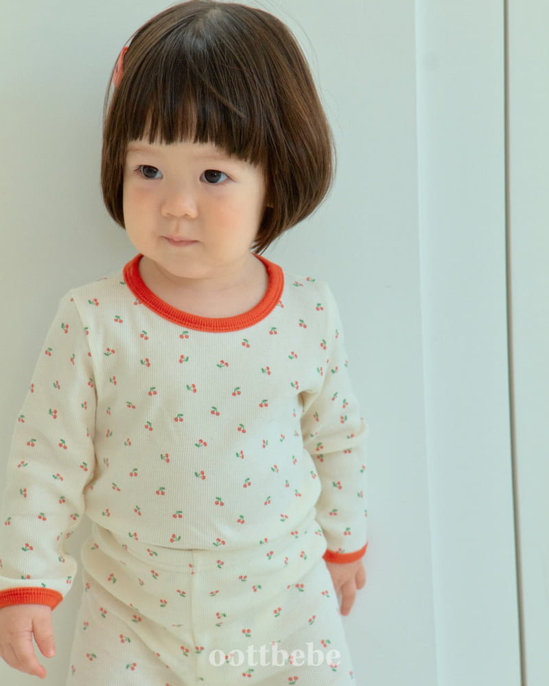 Oott Bebe - Korean Baby Fashion - #babyoutfit - Flowerberry Easywear