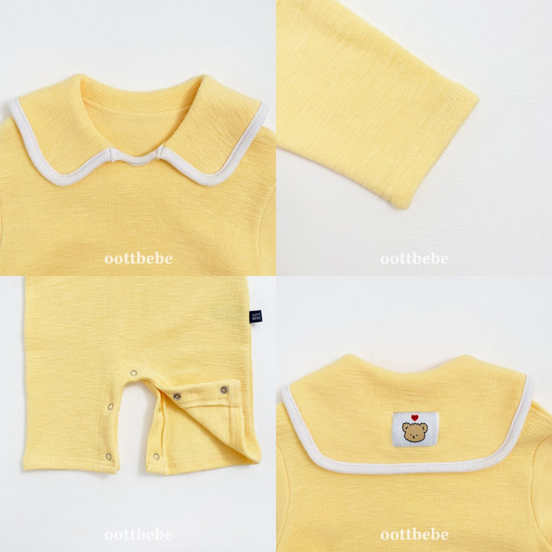 Oott Bebe - Korean Baby Fashion - #babyoutfit - Vine Sailor Suit - 11