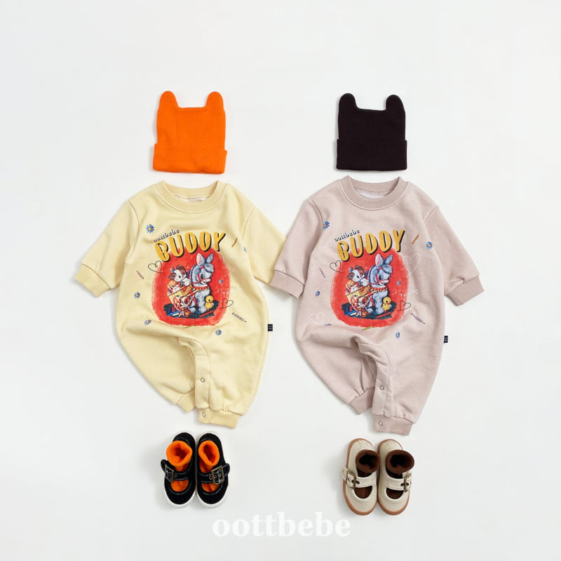 Oott Bebe - Korean Baby Fashion - #babyoutfit - Buddy Full Bodysuit - 10