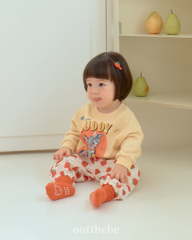 Oott Bebe - Korean Baby Fashion - #babyoutfit - Buddy Sweatshirt - 6