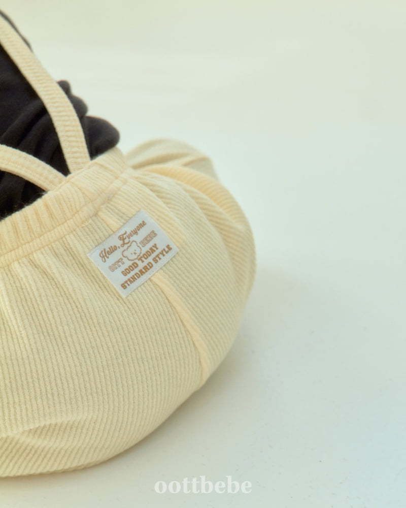 Oott Bebe - Korean Baby Fashion - #babyoutfit - Pumpkin Suspender Bloomer (Bebe) - 9