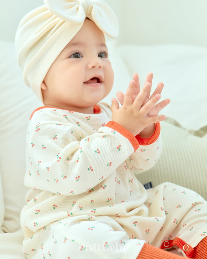 Oott Bebe - Korean Baby Fashion - #babyoutfit - Flowerberry Full Bodysuit - 6