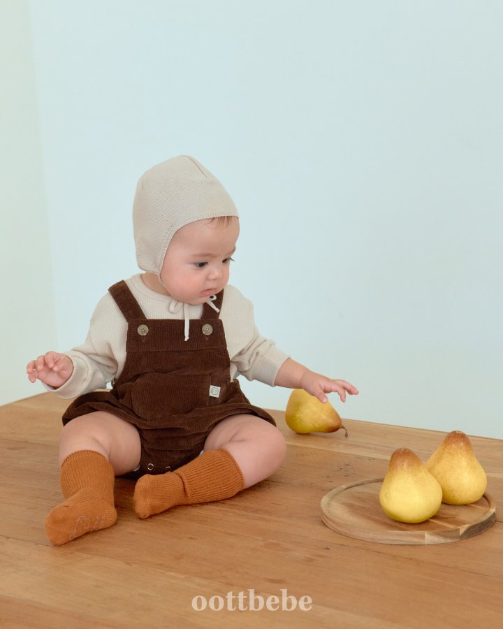 Oott Bebe - Korean Baby Fashion - #babywear - Dandy Overall Suit - 7