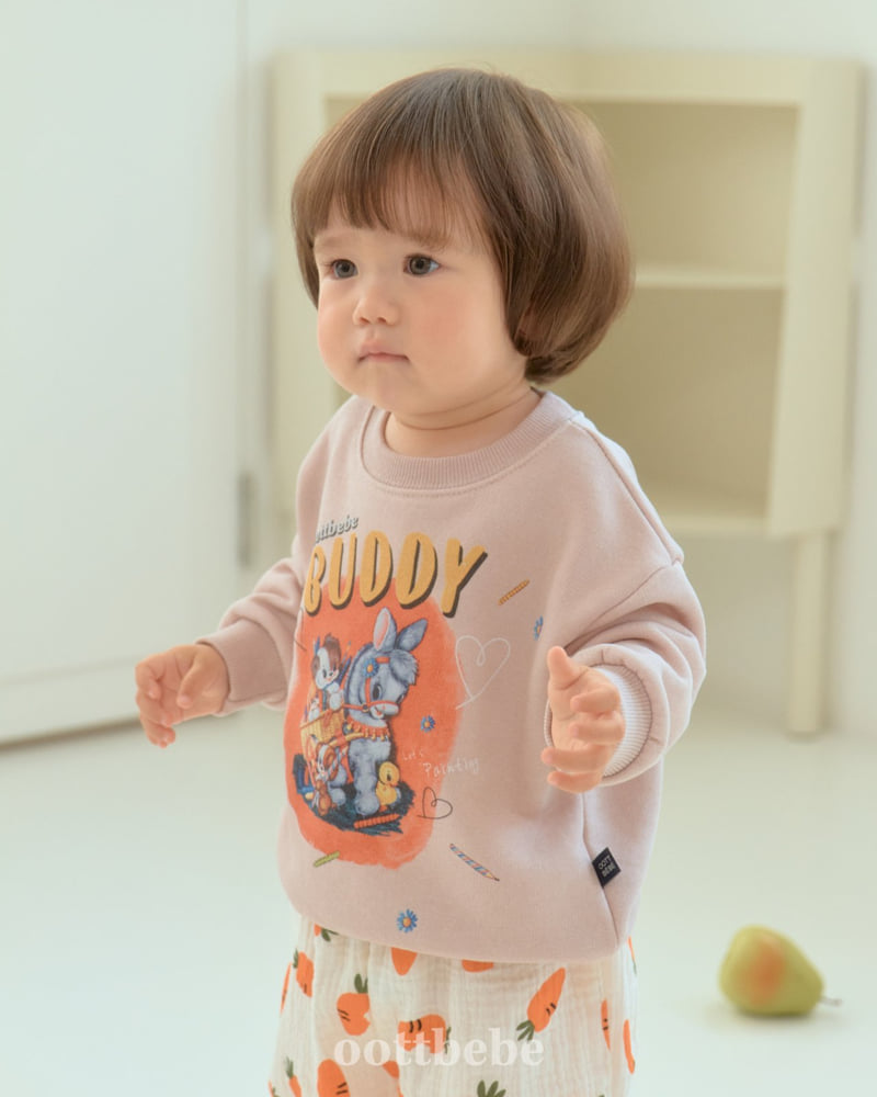 Oott Bebe - Korean Baby Fashion - #babywear - Buddy Sweatshirt - 8