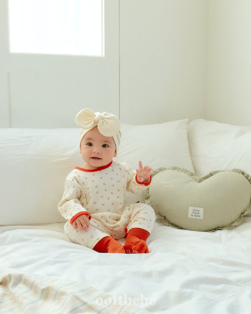 Oott Bebe - Korean Baby Fashion - #babywear - Flowerberry Full Bodysuit - 7