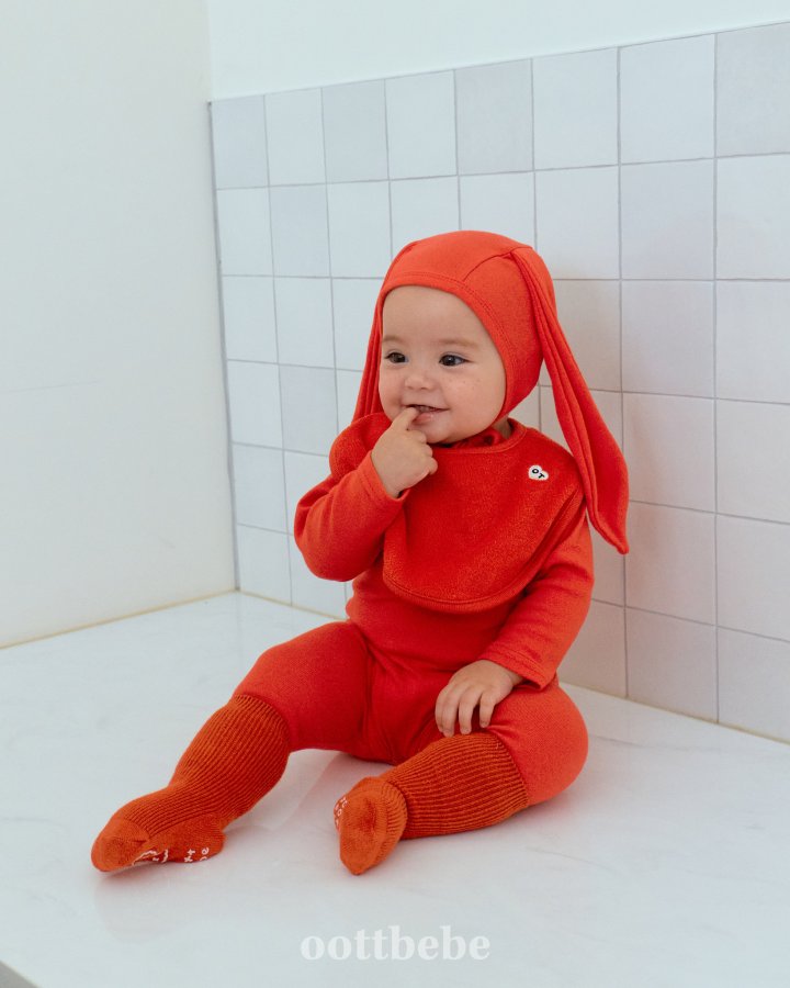 Oott Bebe - Korean Baby Fashion - #onlinebabyboutique - Rainbow Suit Set - 2
